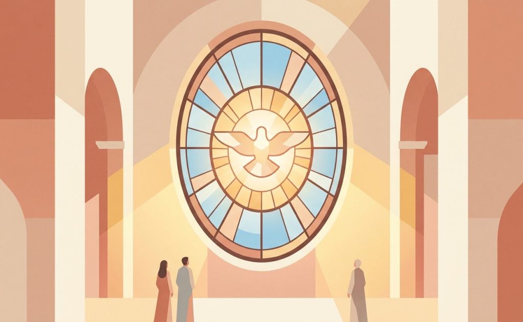 Esprit Saint - Illustration prière catholique